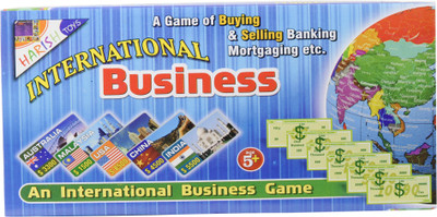 Harish Toys International Business (Small) Board Game Harish Toys International Business (Small) Board Game
