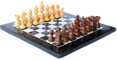17% OFF on StonKraft Collectible Marble Chess Set with Hand Carved Wood Pieces 12 inch Chess Board 17% OFF on StonKraft Collectible Marble Chess Set with Hand Carved Wood Pieces 12 inch Chess Board