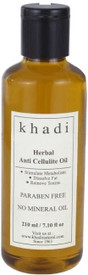 Khadi Herbal Anti Cellulite Oil (Paraben Free) (210 Ml)