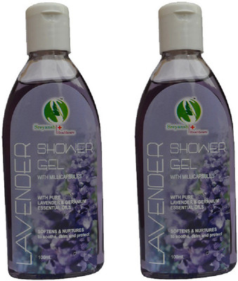 6% OFF on Sreyansh Healthcare Lavender Showergel Combo (Two)
