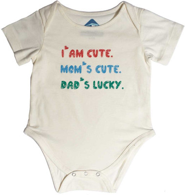 Blue Bus Store Slogan Baby Boy's Bodysuit Blue Bus Store Slogan Baby Boy's Bodysuit