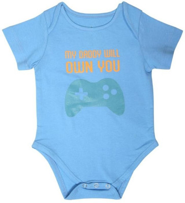 Blue Bus Store Slogan T-Shirts Baby Boy's Bodysuit Blue Bus Store Slogan T-Shirts Baby Boy's Bodysuit