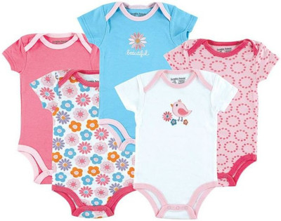 Luvable Friends Baby Girl's Bodysuit
