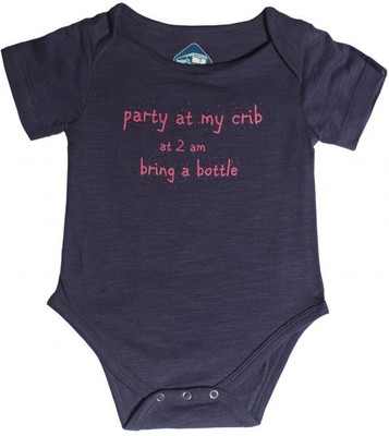 Blue Bus Store SLOGAN T-SHIRTS Baby Boy's Bodysuit