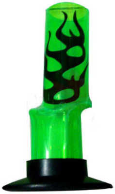 Little Goa Flame Green Acrylic Bong - 10 Inch Bong Little Goa Flame Green Acrylic Bong - 10 Inch Bong
