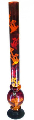 28% OFF on Little Goa Mushroom Print Acrylic Bong - 24 Inch Bong 28% OFF on Little Goa Mushroom Print Acrylic Bong - 24 Inch Bong