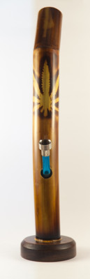 38% OFF on India Bongs Bent Tube Leaf Mid Bong 38% OFF on India Bongs Bent Tube Leaf Mid Bong