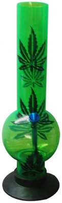 29% OFF on Little Goa Green Color Black Leaf Acrylic Bong-12 Inch Bong 29% OFF on Little Goa Green Color Black Leaf Acrylic Bong-12 Inch Bong