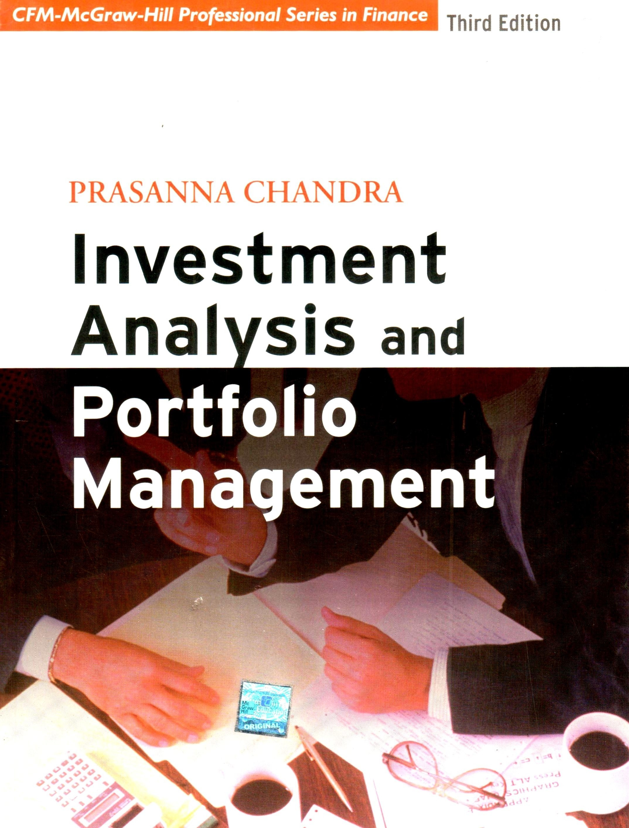 Investment analysis and portfolio management book