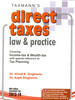 Buy Book Direct Taxes Law and Practice by 