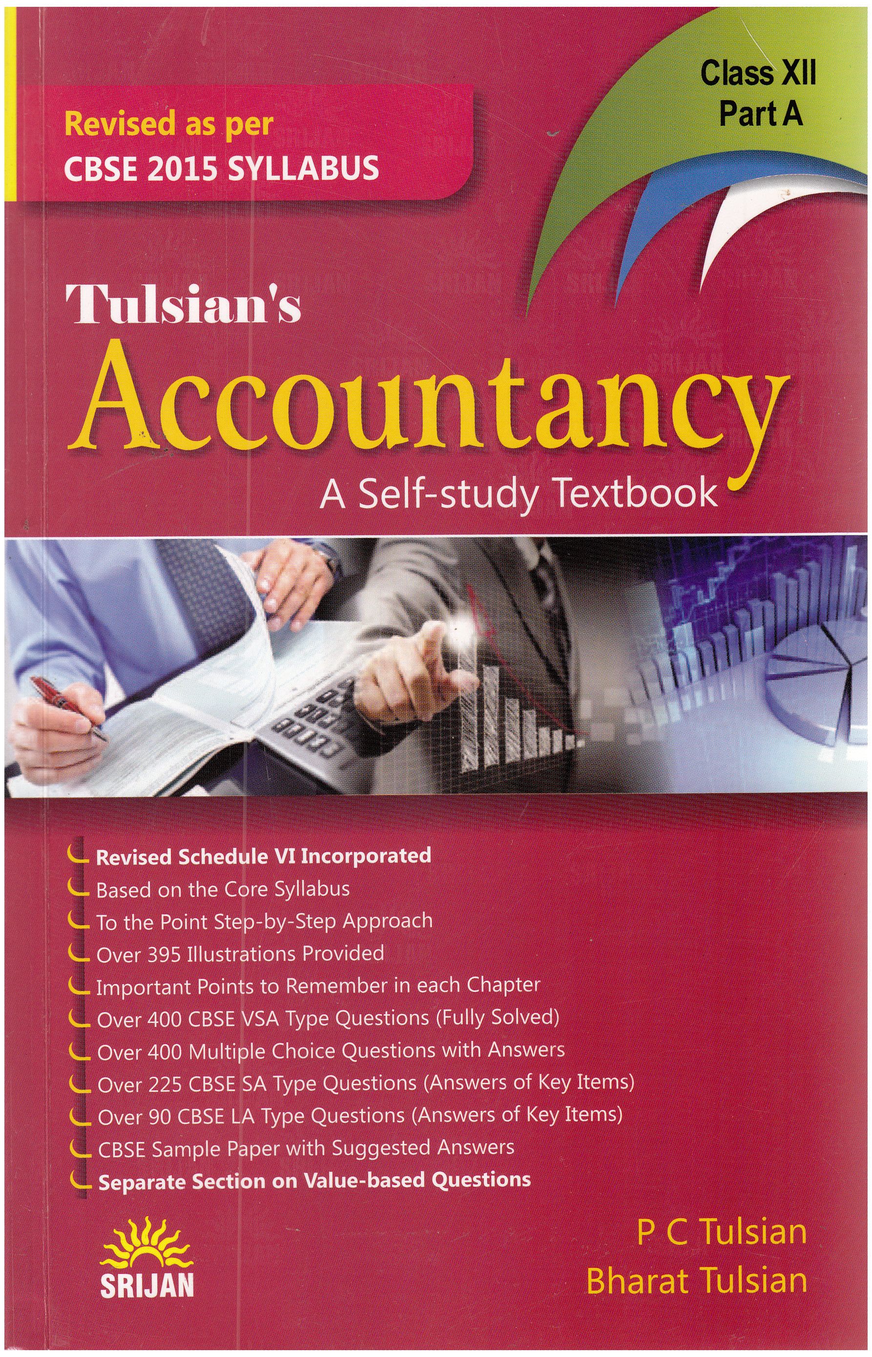 CBSE Tulsian's Accountancy Part A (Class 12) A Selfstudy