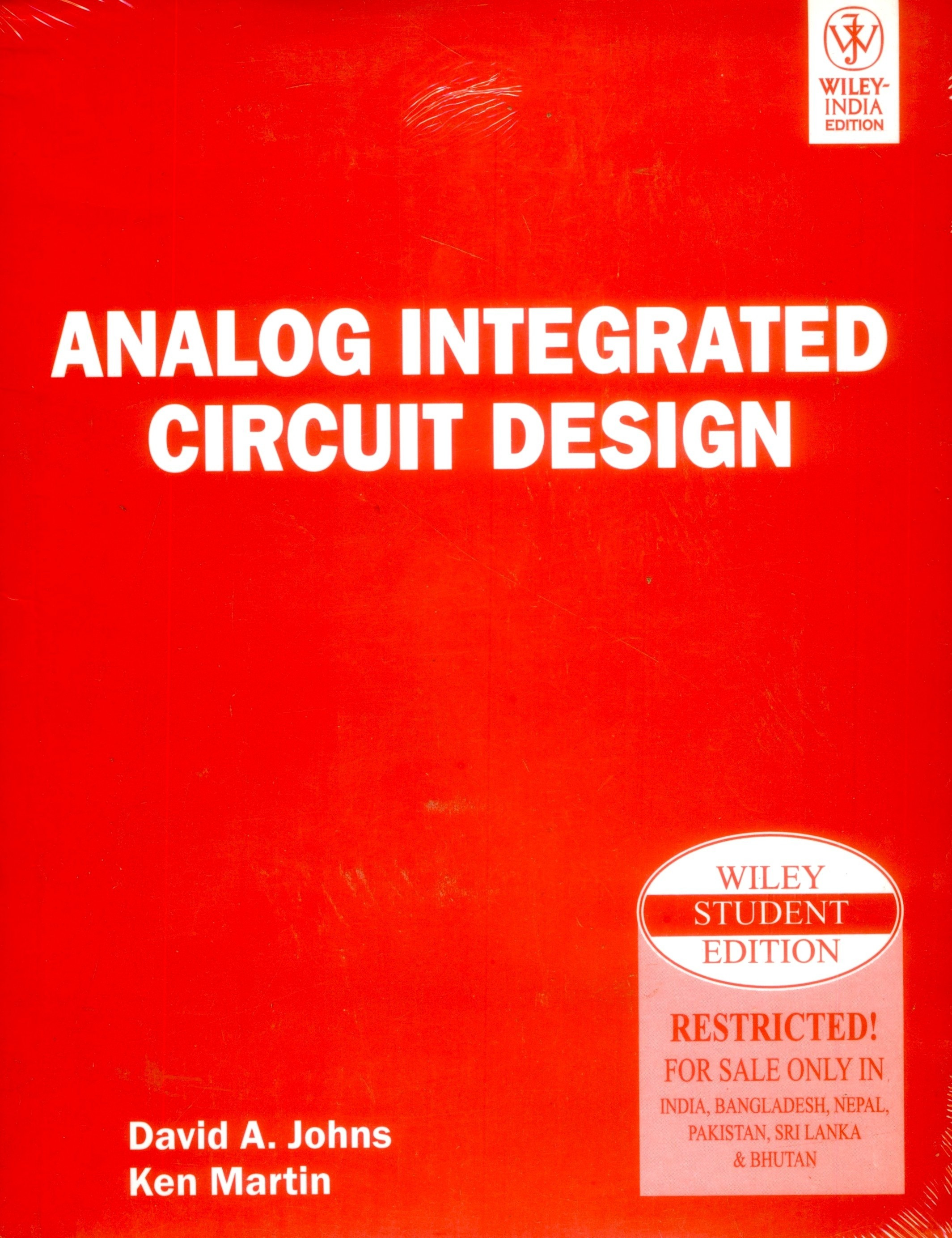 Analog cmos razavi design circuits manual integrated solution of