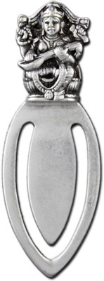 Treta Divine Saraswati - 925 Silver Metal Clip Bookmark Treta Divine Saraswati - 925 Silver Metal Clip Bookmark