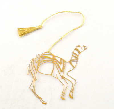 Capra Pushkar Camel Metal Bookmark