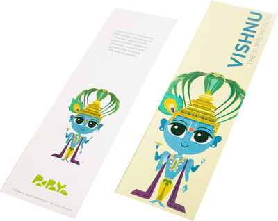 Paapaya Vishnu (pack of 10) Regular Bookmark