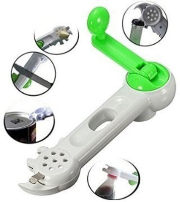 Swarish SL593WH 7 In 1 Can Jar Cap Remover Bottle Opener (Pack Of 1)
