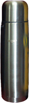Gm Enterprises High Quality Steel Double Walled Vaccum Bottle With Sling Bag 500 Ml Flask (Pack Of 1, Silver)
