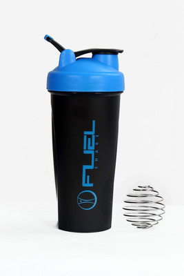 Fuel Shake Easy Grip 600 Ml Sipper, Shaker, Bottle (Pack Of 1, Black & Blue)
