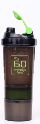 33% OFF on Foolzy My 60 Minutes Workout Gym Shaker 500 ml Bottle