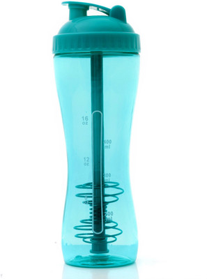 Jaxx Gym Shaker Bottle 400 Ml Sipper (Pack Of 1, Blue)