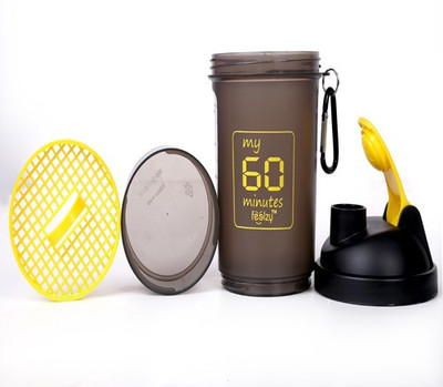 45% OFF on Foolzy My 60 Minutes Workout Gym Shaker 600 ml Bottle
