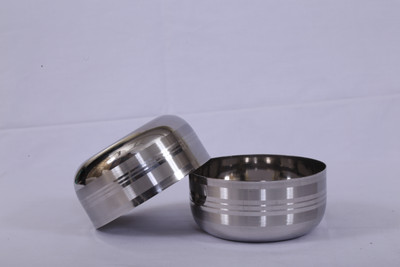 38% OFF on Shreehome Stainless Steel Bowl Set Steel, Pack of 2 38% OFF on Shreehome Stainless Steel Bowl Set Steel, Pack of 2