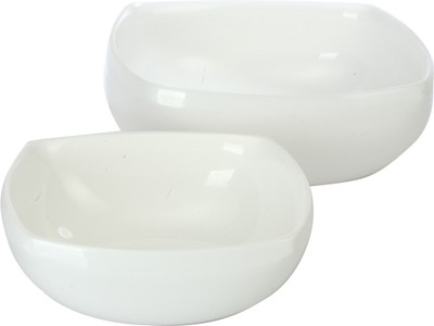 38% OFF on Saflona Polypropylene Bowl Set White, Pack of 2