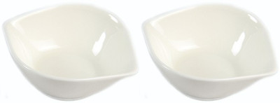 35% OFF on Cynopal Snack Dish Porcelain Bowl Set White, Pack of 2 35% OFF on Cynopal Snack Dish Porcelain Bowl Set White, Pack of 2