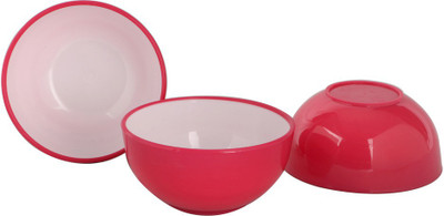 13% OFF on Shreya Impex Micro Onyx Double Colour Plastic Bowl Set Pink, Pack of 3 13% OFF on Shreya Impex Micro Onyx Double Colour Plastic Bowl Set Pink, Pack of 3