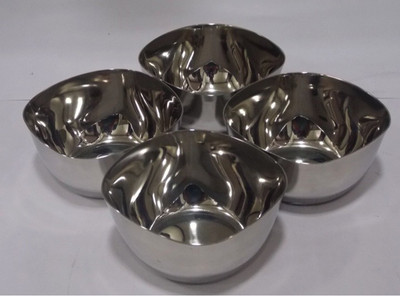 19% OFF on Shreehome Stainless Steel Bowl Set Steel, Pack of 4 19% OFF on Shreehome Stainless Steel Bowl Set Steel, Pack of 4