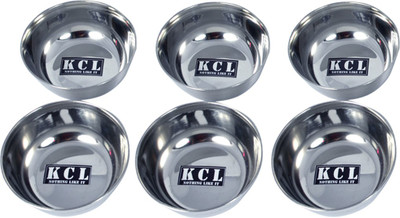 46% OFF on KCL Vati Stainless Steel Bowl Set Silver, Pack of 6 46% OFF on KCL Vati Stainless Steel Bowl Set Silver, Pack of 6