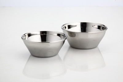 28% OFF on Ndura Shiny Stainless Steel Bowl Set Silver, Pack of 2 28% OFF on Ndura Shiny Stainless Steel Bowl Set Silver, Pack of 2