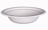 Pappco Greenware Green 400 ml Paper Disposable Bowl Set White, Pack of 20