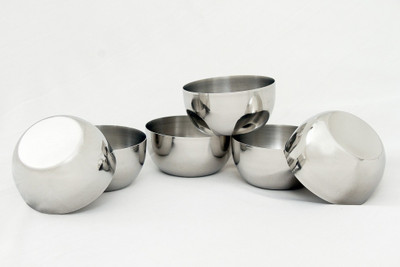 57% OFF on Kitchen Krafts Stainless Steel Bowl Set Silver, Pack of 6 57% OFF on Kitchen Krafts Stainless Steel Bowl Set Silver, Pack of 6