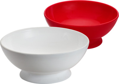 41% OFF on Saflona Polypropylene Bowl Set White, Red, Pack of 2 41% OFF on Saflona Polypropylene Bowl Set White, Red, Pack of 2