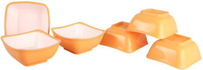 10% OFF on Shreya Impex Micro Senorita Square Plastic Bowl Set Yellow, Pack of 6 10% OFF on Shreya Impex Micro Senorita Square Plastic Bowl Set Yellow, Pack of 6
