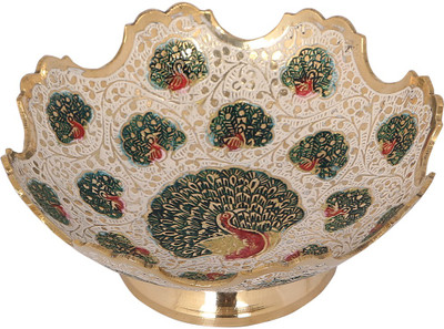 44% OFF on Rajrang Serving Classic Brass Bowl White, Pack of 1 44% OFF on Rajrang Serving Classic Brass Bowl White, Pack of 1