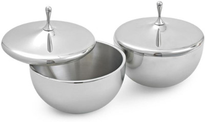 37% OFF on Silver Queen Stainless Steel Bowl Set Silver, Pack of 2 37% OFF on Silver Queen Stainless Steel Bowl Set Silver, Pack of 2