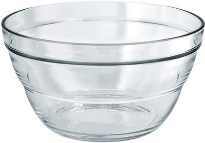 Borgonovo Glass Bowl Set Clear, Pack of 3