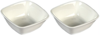 35% OFF on Cynopal Snack Dish Porcelain Bowl Set White, Pack of 2 35% OFF on Cynopal Snack Dish Porcelain Bowl Set White, Pack of 2