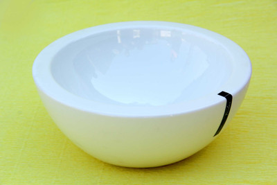 Devnow Ceramics Double Wall 25cm Glass Bowl Clear, Pack of 1