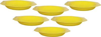 54% OFF on Thw Large Acrylic Oval Serving Polypropylene Bowl Set Yellow, Pack of 6 54% OFF on Thw Large Acrylic Oval Serving Polypropylene Bowl Set Yellow, Pack of 6