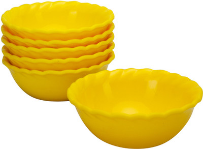 46% OFF on Saflona Polypropylene Bowl Set Yellow, Pack of 6 46% OFF on Saflona Polypropylene Bowl Set Yellow, Pack of 6