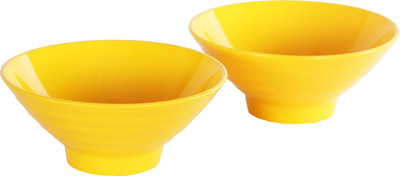 9% OFF on Iveo Melamine Bowl Set Yellow, Pack of 2 9% OFF on Iveo Melamine Bowl Set Yellow, Pack of 2