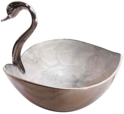 8% OFF on E Soft Brass Bowl Silver, Pack of 1