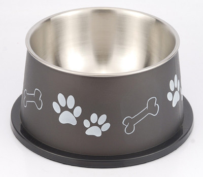 2% OFF on Heureux Floor Diner Stainless Steel, Polypropylene Bowl Black, Pack of 1 2% OFF on Heureux Floor Diner Stainless Steel, Polypropylene Bowl Black, Pack of 1