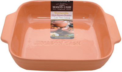 15% OFF on Mason Cash Terracotta Square Dish - 24cm Earthenware Bowl Brown, Pack of 1 15% OFF on Mason Cash Terracotta Square Dish - 24cm Earthenware Bowl Brown, Pack of 1