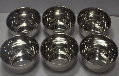 15% OFF on ShreeHome Stainless Steel Bowl Set Steel, Pack of 6 15% OFF on ShreeHome Stainless Steel Bowl Set Steel, Pack of 6