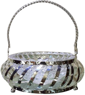 30% OFF on Silver Spirit Glass Bowl Silver, Pack of 1 30% OFF on Silver Spirit Glass Bowl Silver, Pack of 1