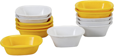 40% OFF on Saflona Polypropylene Bowl Set Yellow, White, Pack of 12 40% OFF on Saflona Polypropylene Bowl Set Yellow, White, Pack of 12